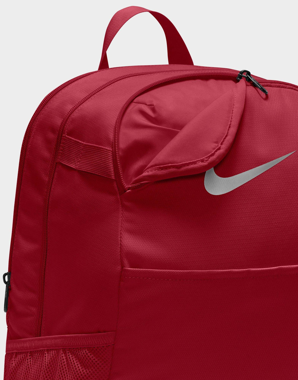 Red Nike Brasilia Backpack (Medium, 24L)