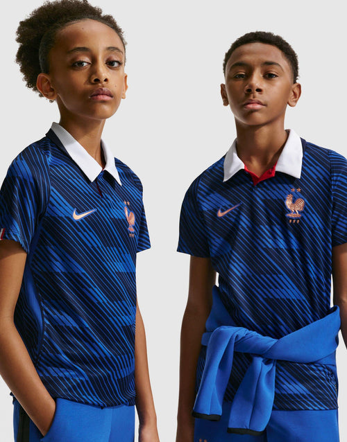 FFF 2026 Stadium Home Dri-FIT Soccer Replica Jersey Junior's