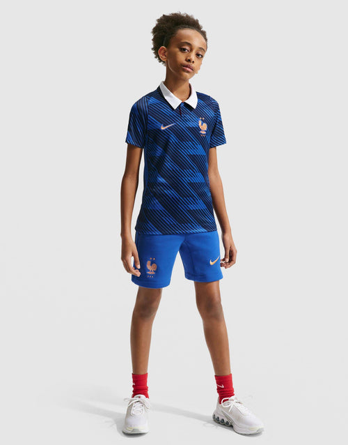 FFF 2026 Stadium Home Dri-FIT Soccer Replica Jersey Junior's
