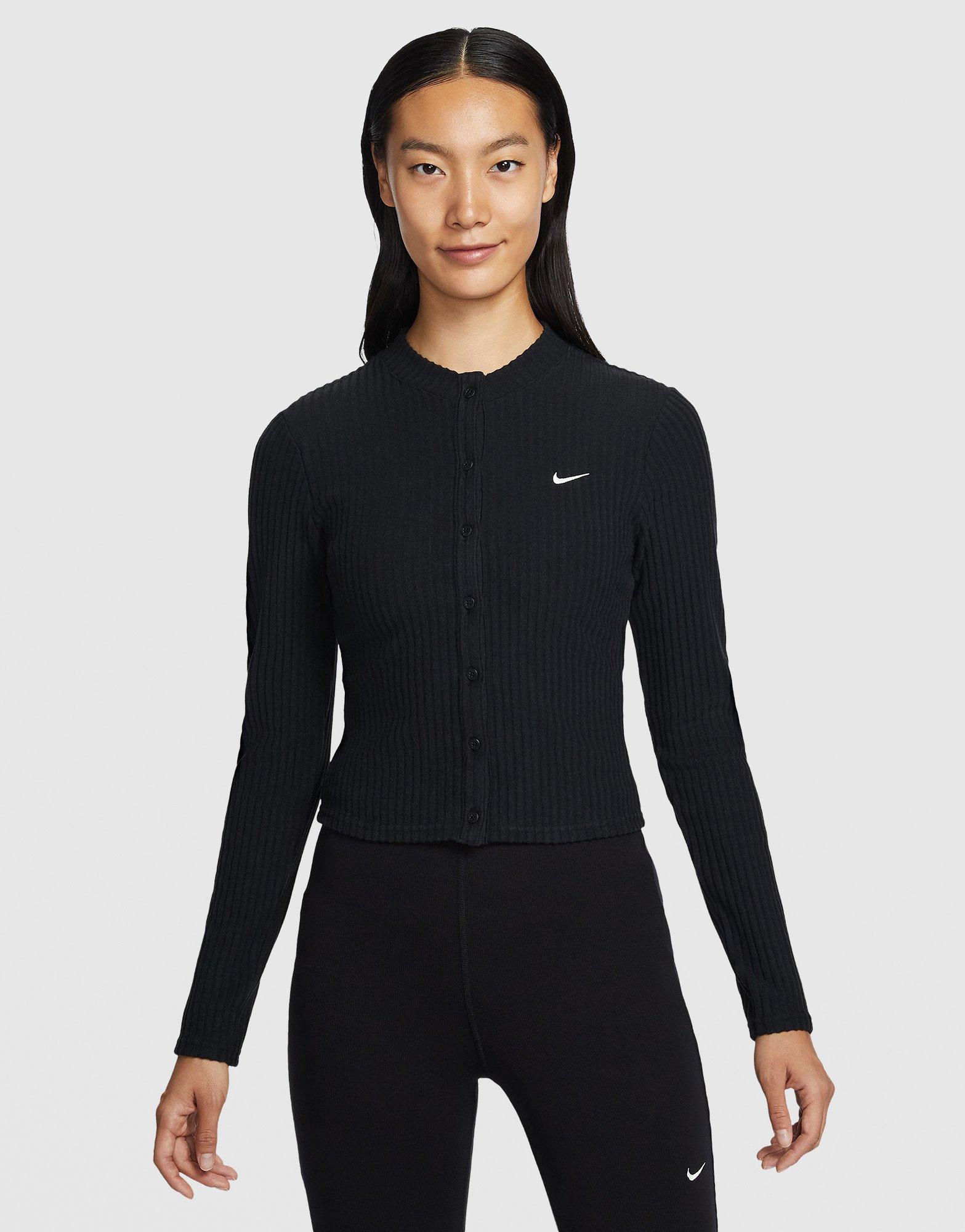nike long cardigan