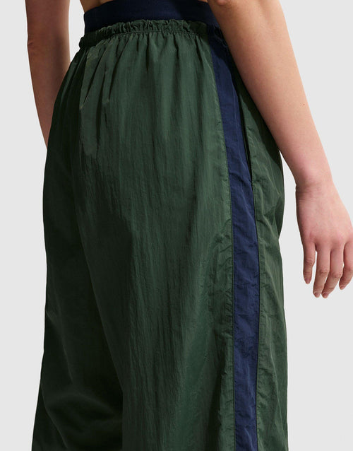 Sportswear Loose High-Waisted Parachute Pants