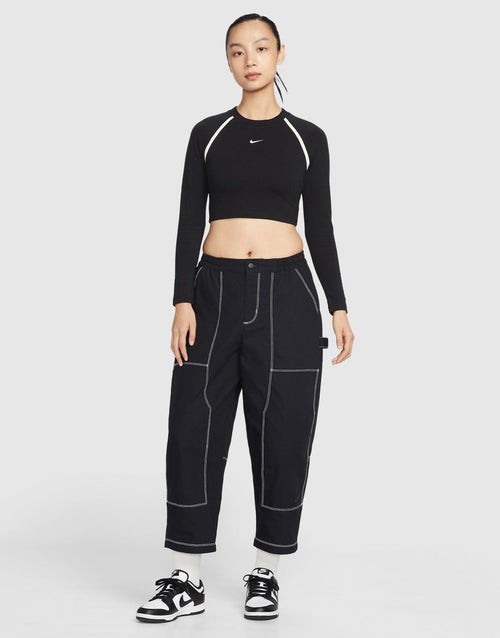 Sportswear Tight Long-Sleeve Cropped Top