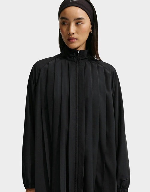 Sportswear Oversized Pleated Mini Dress