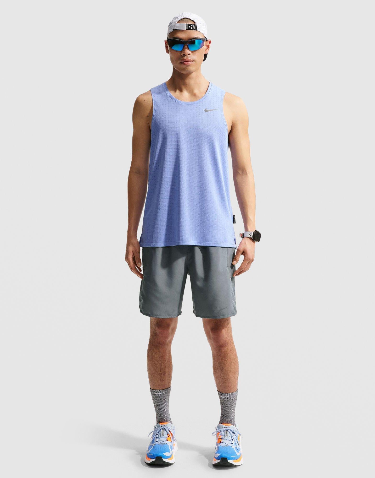 Miler Dri-FIT 7" Brief-Lined Running Shorts