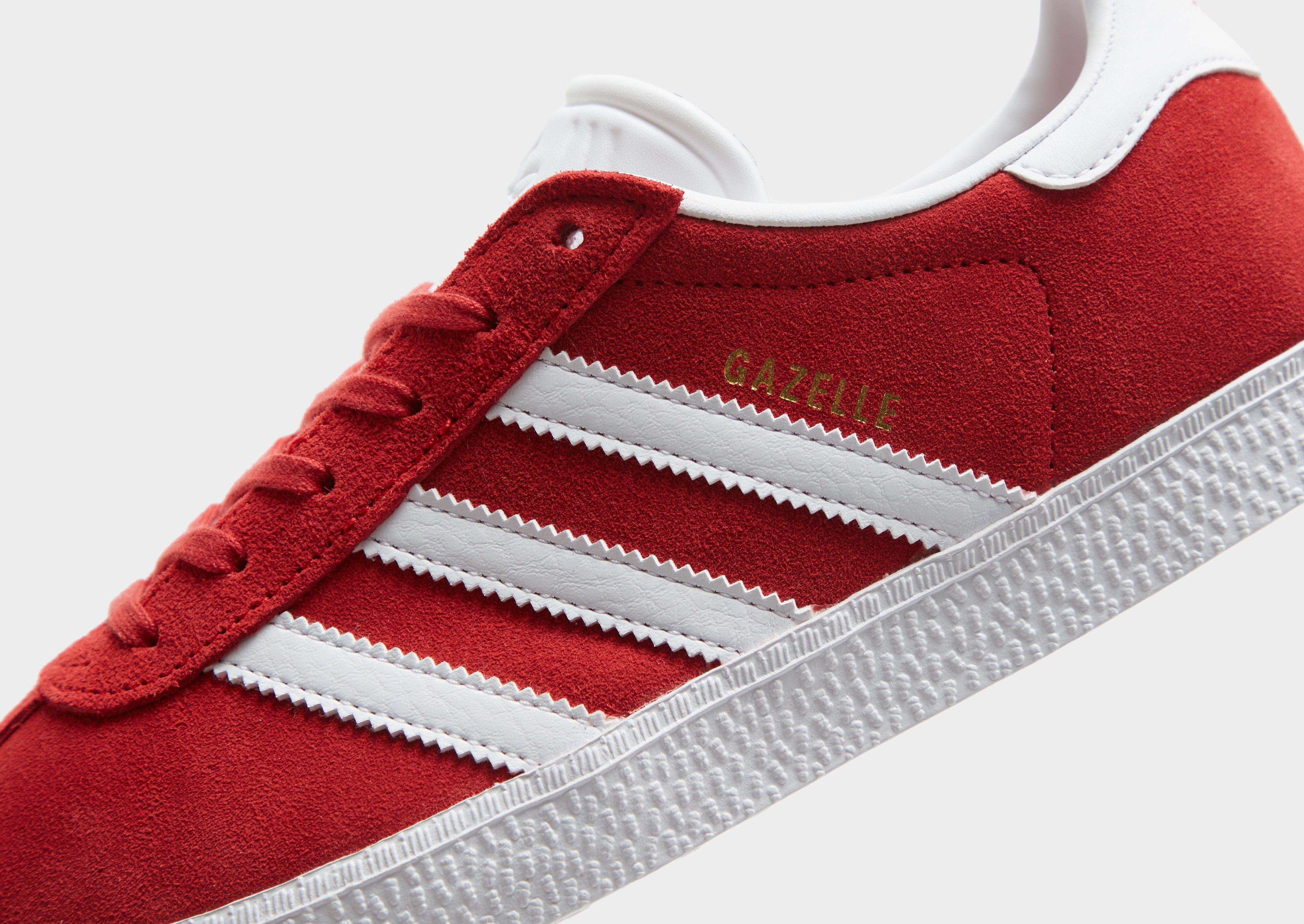 adidas gazelle silver green womens Red adidas Gazelle Junior's