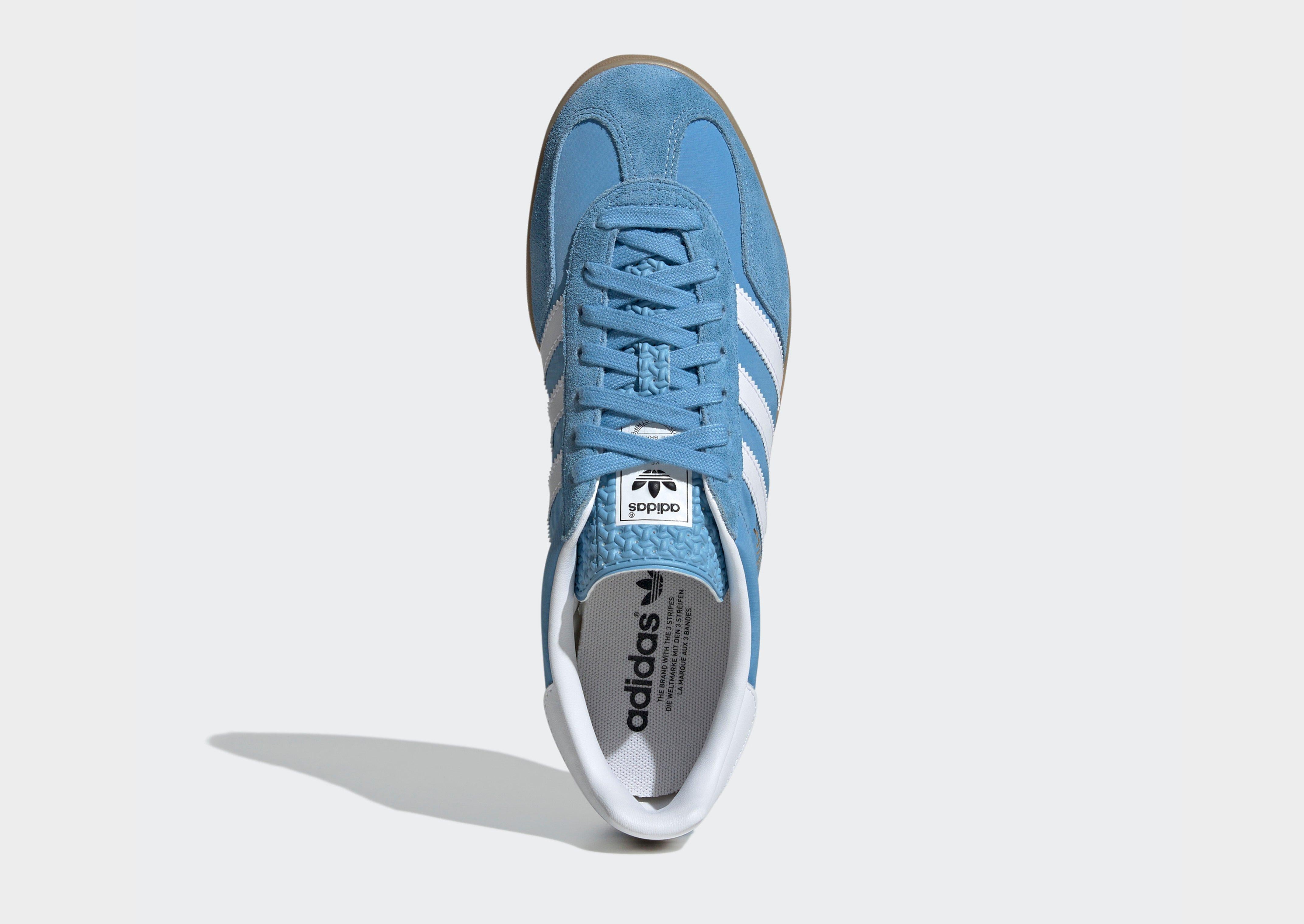 Blue adidas Gazelle Indoor