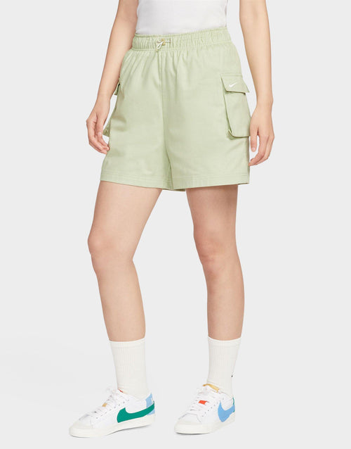 Woven High-Waisted Shorts