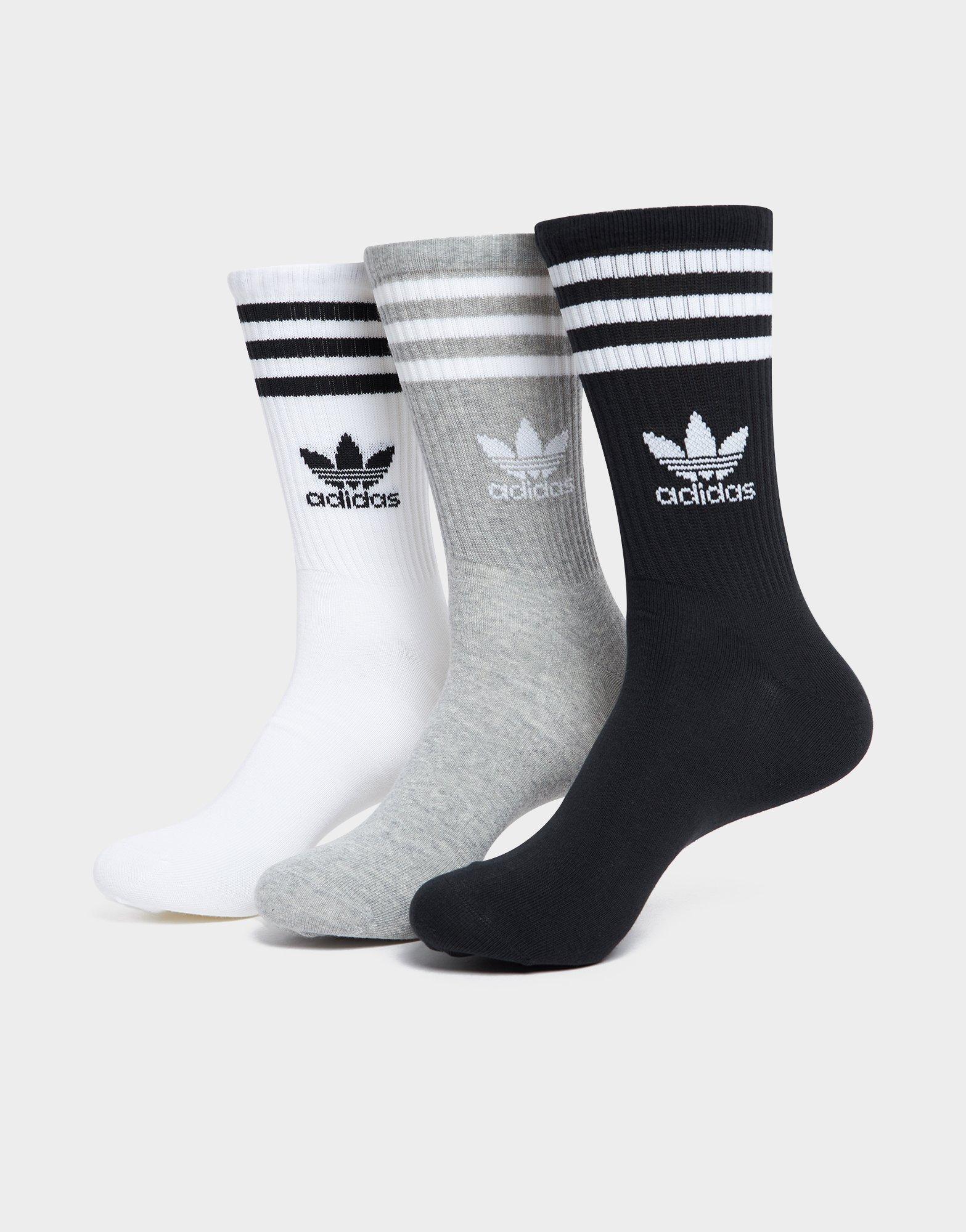 Mid Cut Crew Socks (3 Pairs)