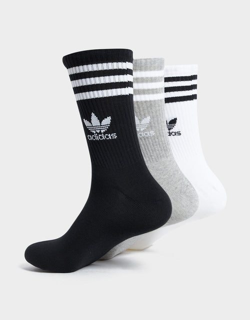 Mid Cut Crew Socks (3 Pairs)