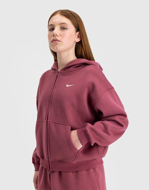 Girls' Studio Fleece Full Zip Hoodie Junior's