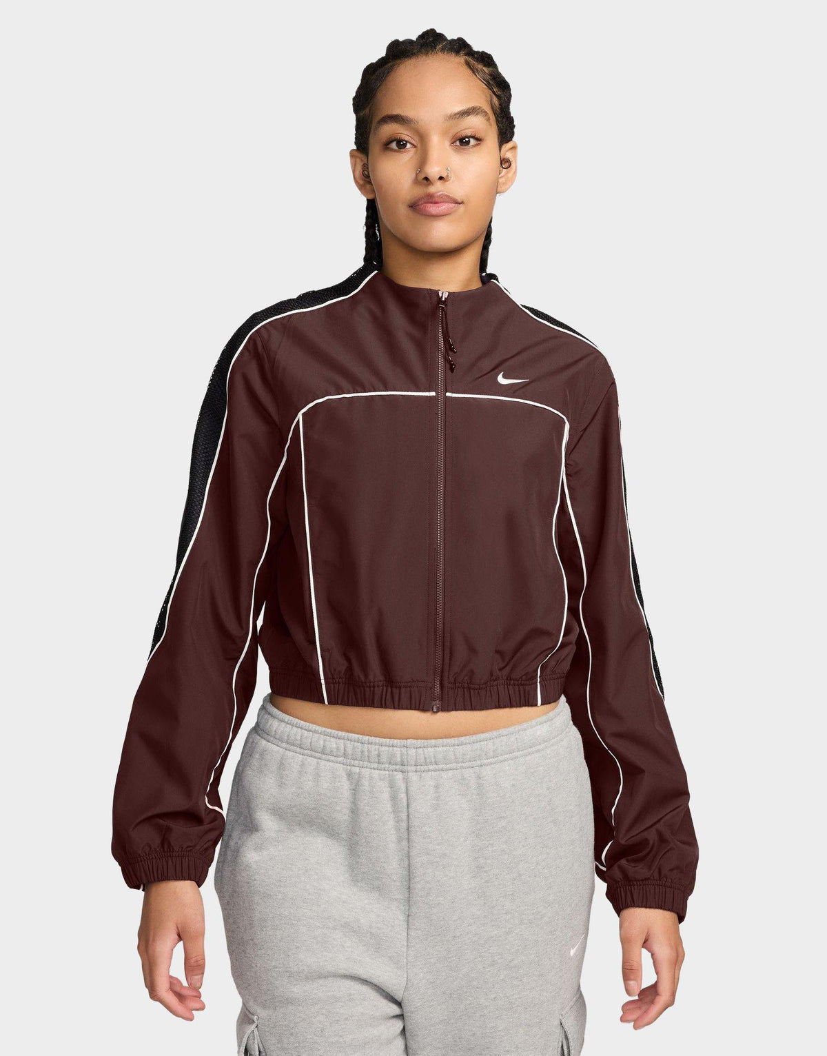 Sportswear Mock-Neck Jacket