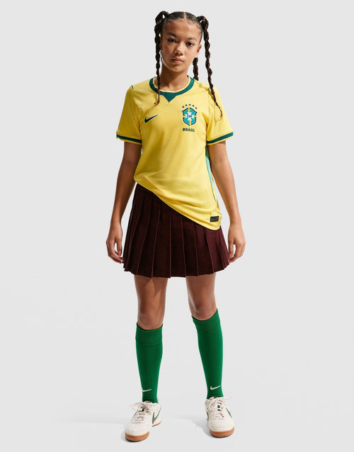 Brazil 2026 Stadium Home Dri-FIT Soccer Replica Jersey Junior's