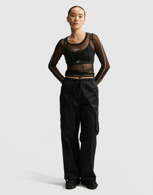 Sportswear Loose Mid-Rise Utility Cargo Pants