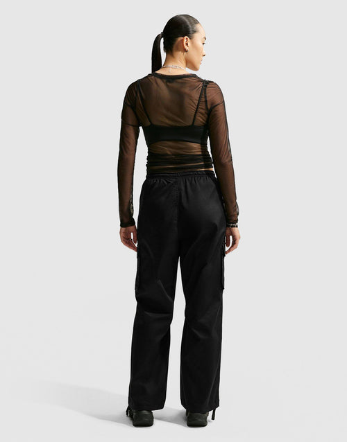 Sportswear Loose Mid-Rise Utility Cargo Pants