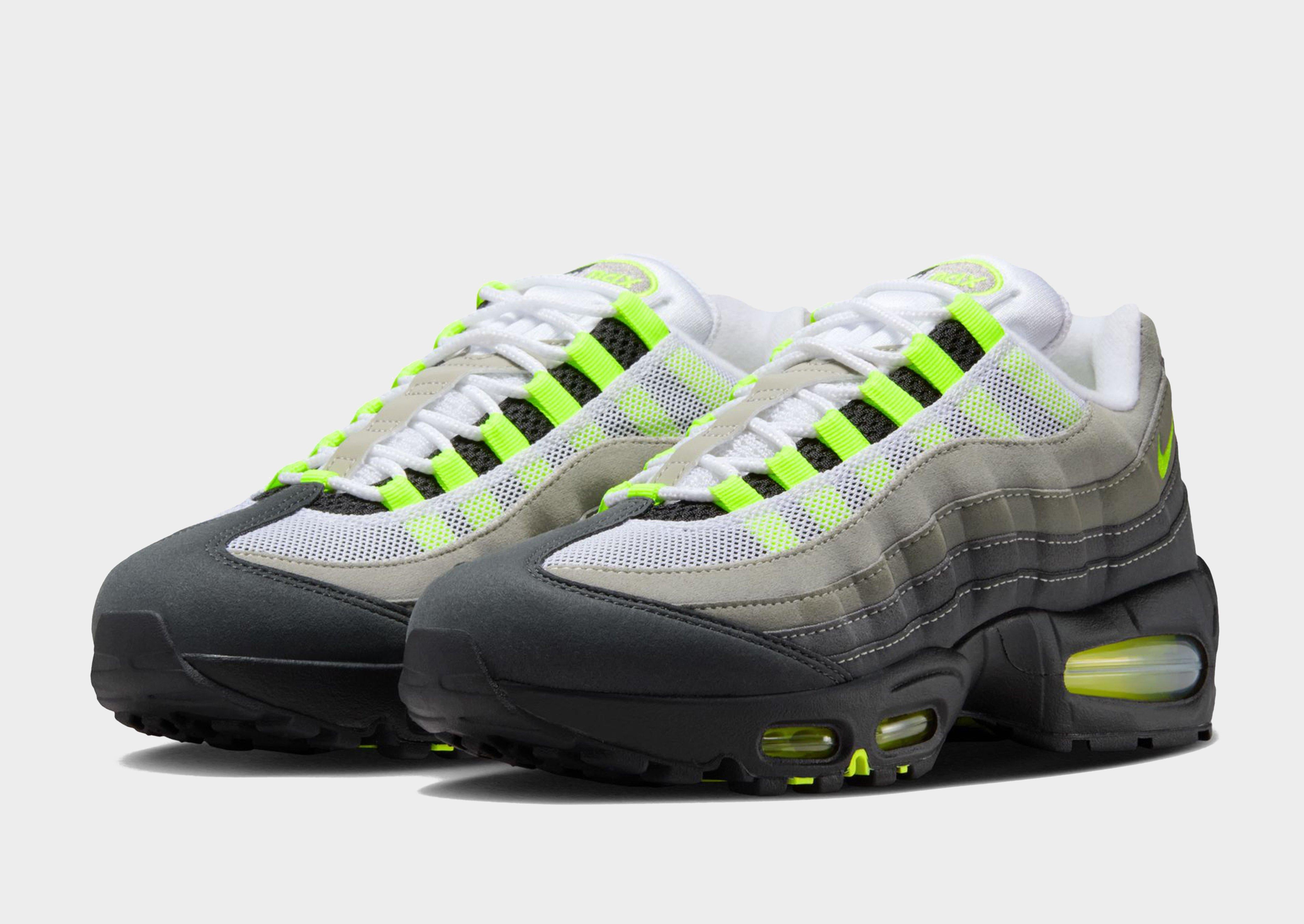 Grey Nike Air Max 95 OG 'Neon' Women's - JD Sports Malaysia