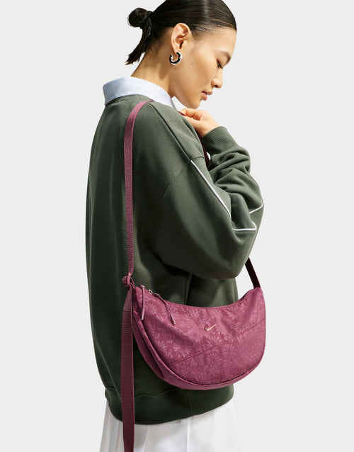 Aura Floral Crescent Crossbody Bag (4L)