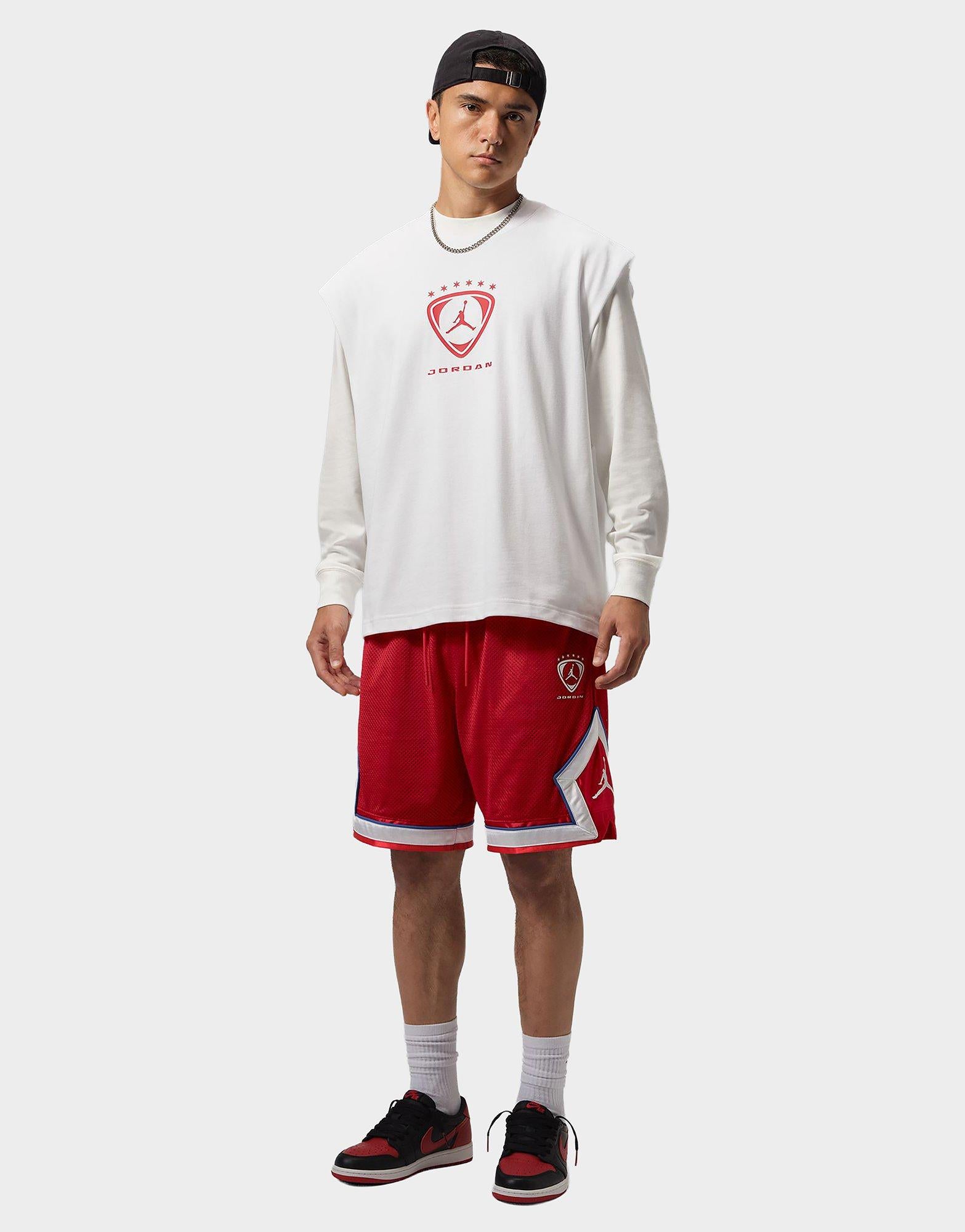 Brooklyn Diamond Mesh Shorts