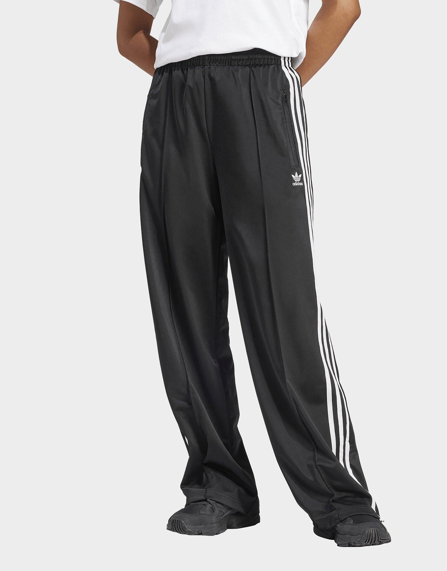 Black adidas Firebird Loose Track Tracksuit Bottoms - JD Sports