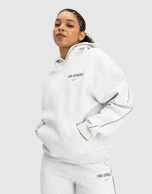 Gym Life Swoosh Fleece Oversized Hoodie