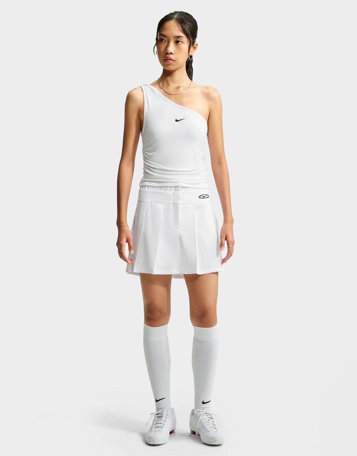 Sportswear Tight One-Shoulder Tank Top