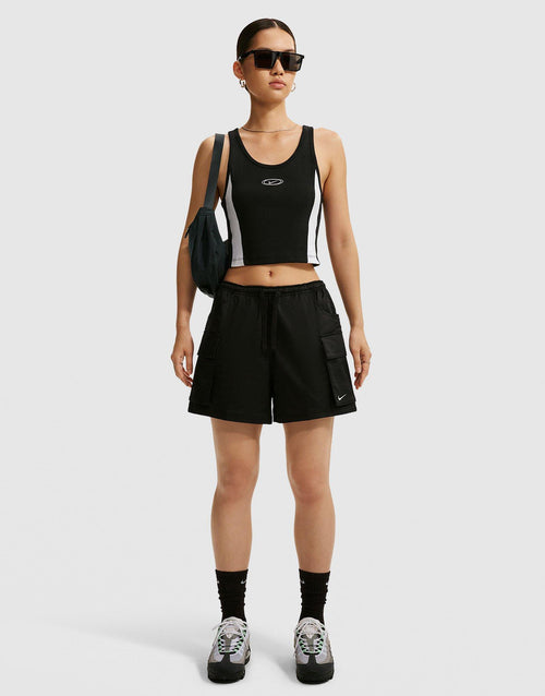 Sportswear Loose Mid-Rise Woven Cargo Shorts