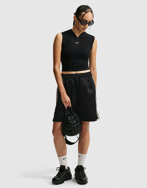 Sportswear Slim Hooded Tank Top