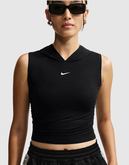 Sportswear Slim Hooded Tank Top