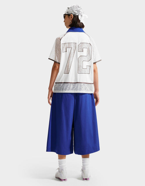 Sportswear Lace Polo Jersey Top