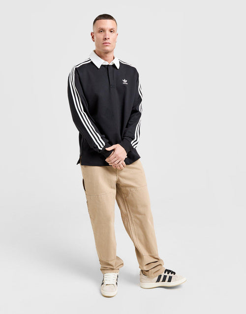 Rugby Long Sleeve Polo Shirt