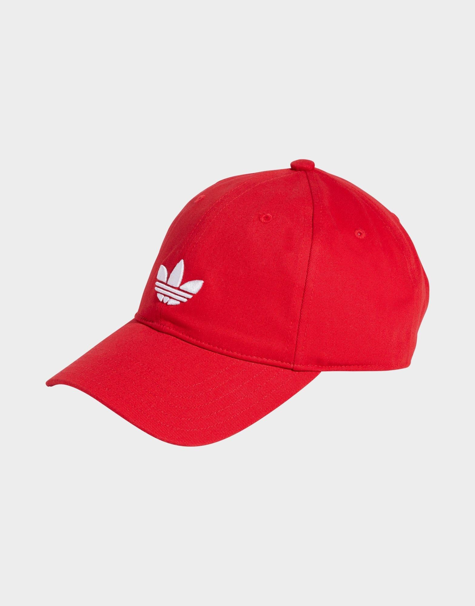 Red adidas Baseball Cap JD Sports Malaysia - Main Image