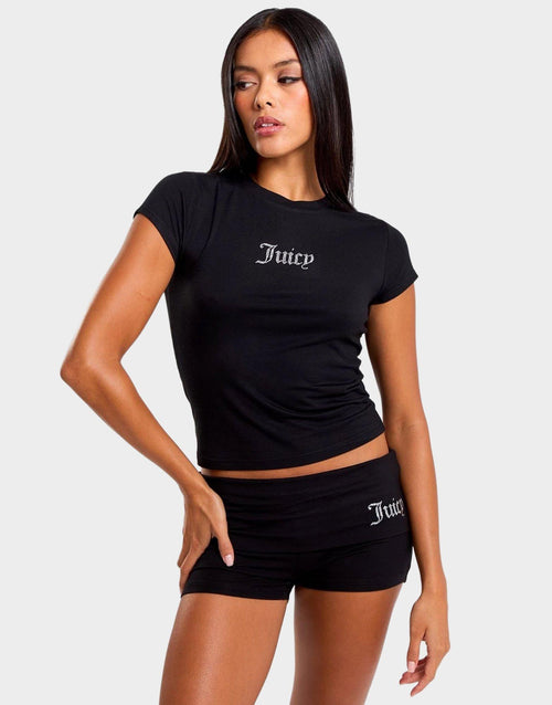 Diamante Outline Logo Baby T-Shirt