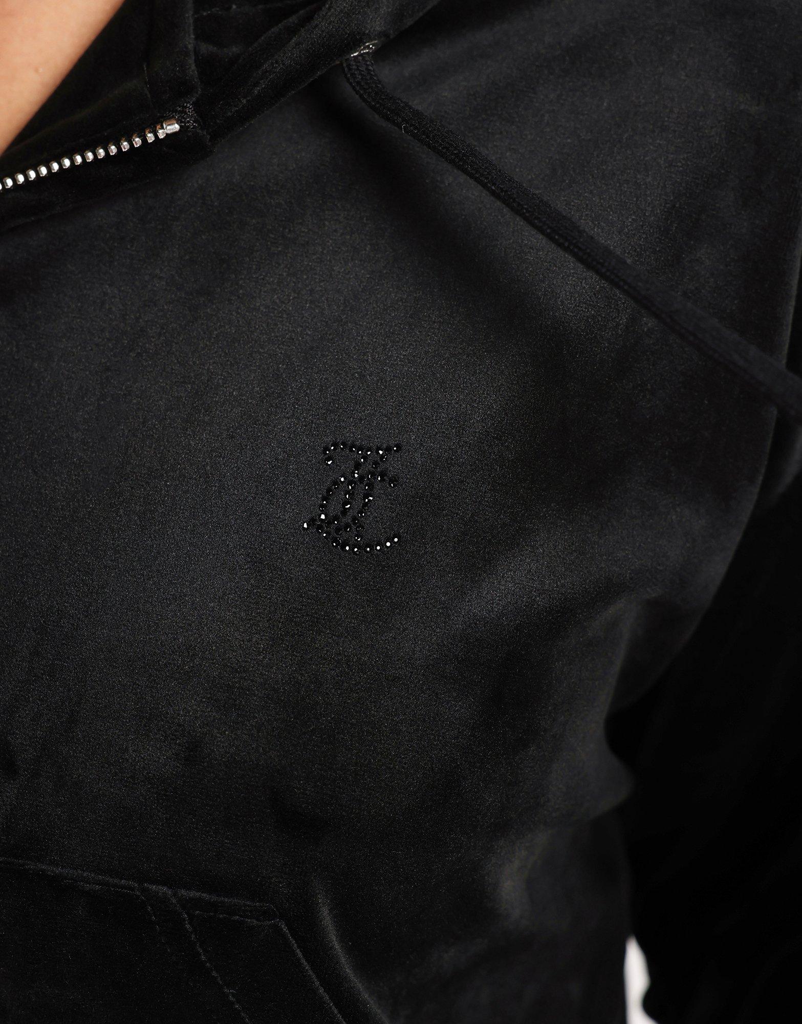 Black Juicy Couture Oversized Hoodie - JD Sports Malaysia