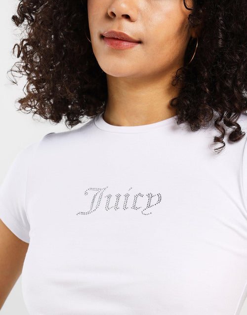 Dot Ruched T-Shirt