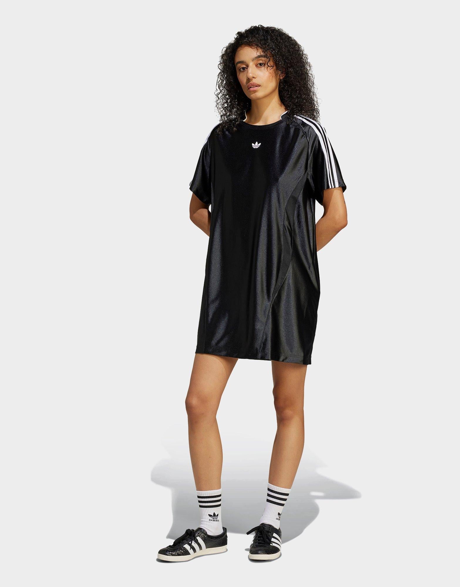 Black adidas Adicolor T-Shirt Dress JD Sports Malaysia