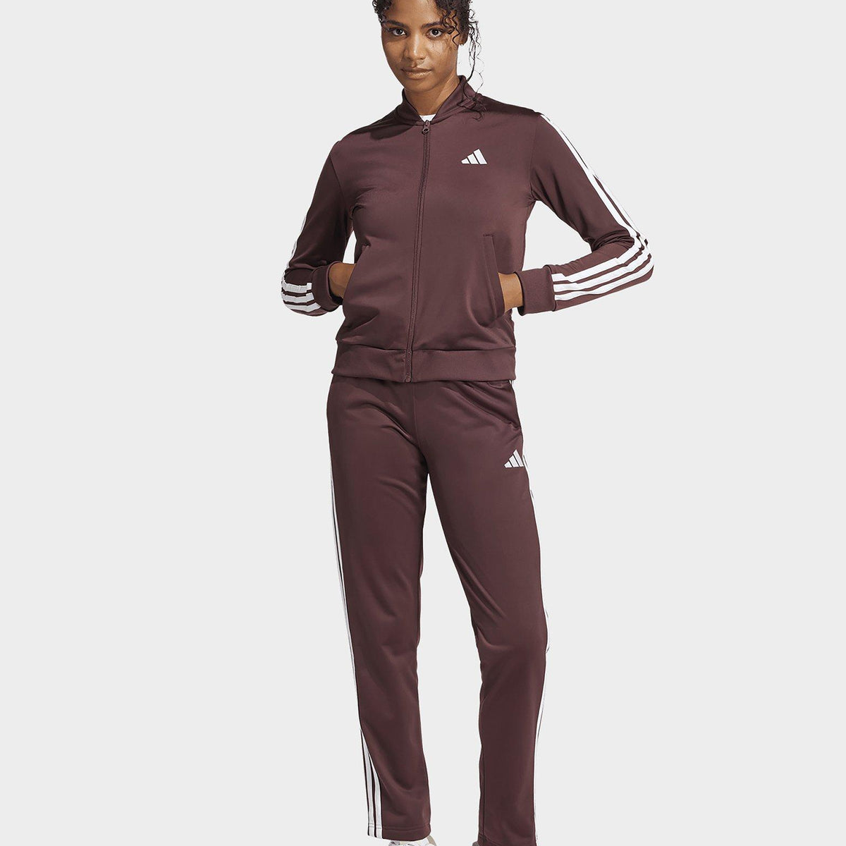 Red adidas 3-Stripes Training Tracksuit - JD Sports Malaysia