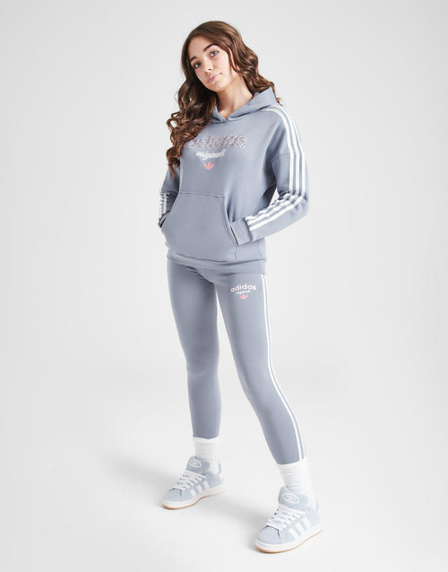 Applique Monogram Hoodie Junior's