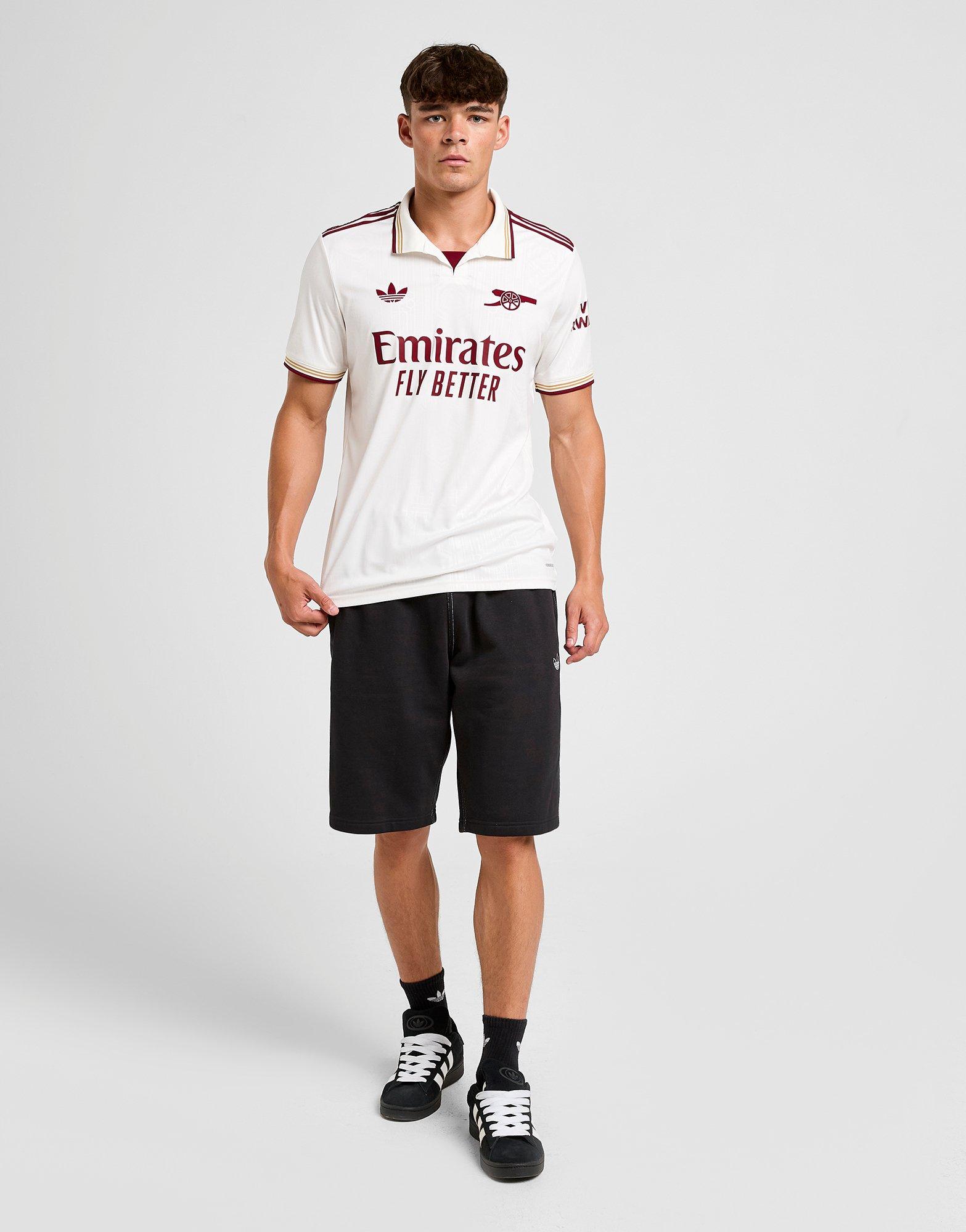 White adidas Arsenal 25/26 Third Jersey - JD Sports Malaysia