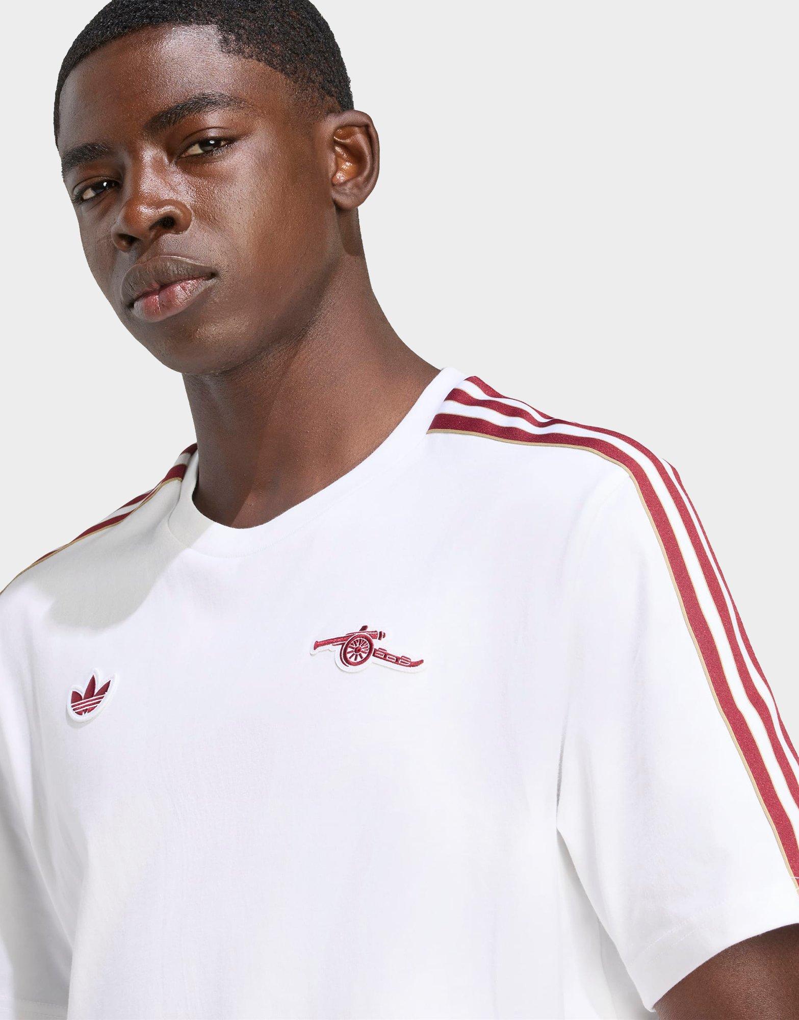 White adidas Arsenal Terrace Icons T-Shirt - JD Sports Malaysia