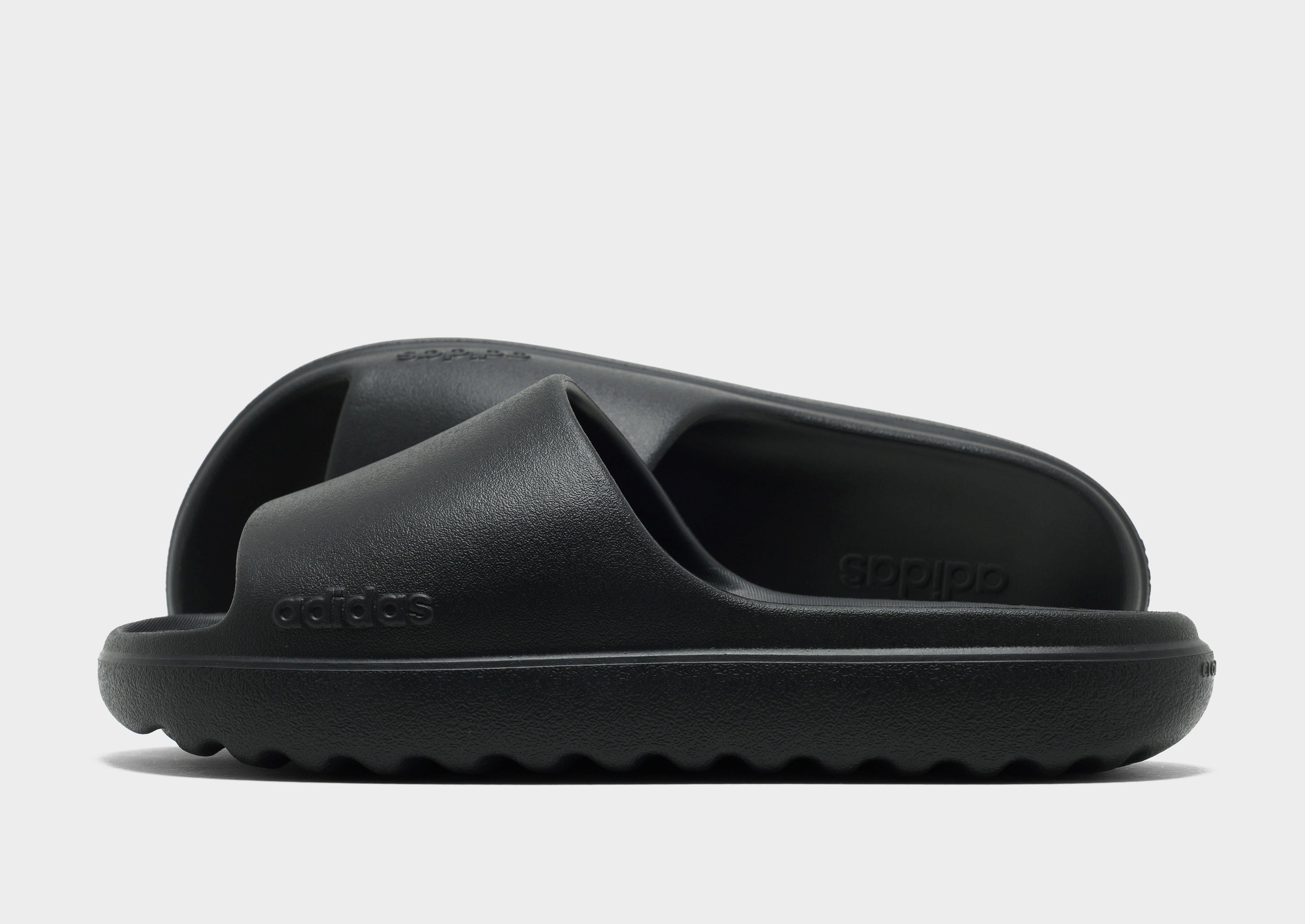Black adidas Adilette Lumia Slides