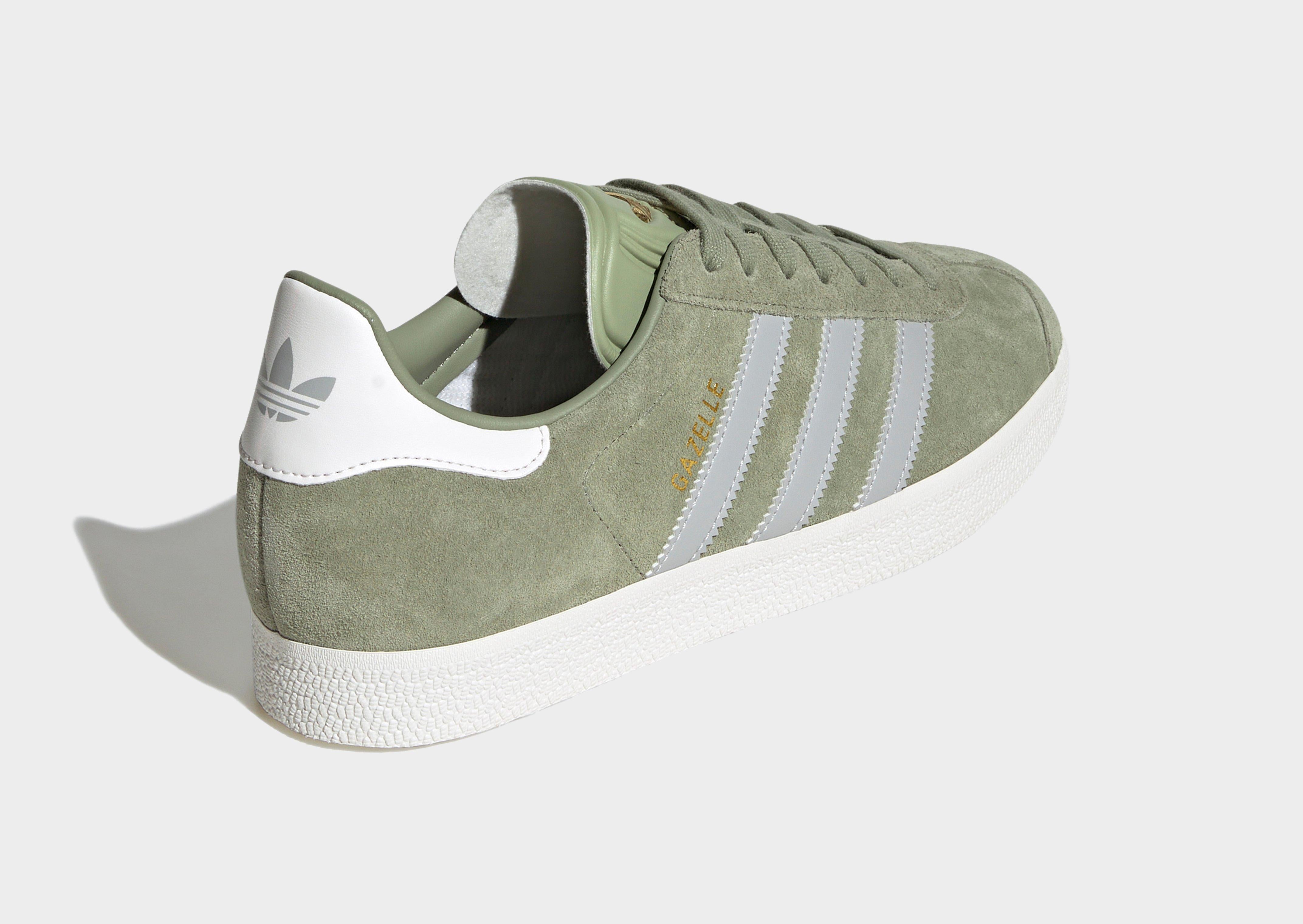 Green adidas Gazelle