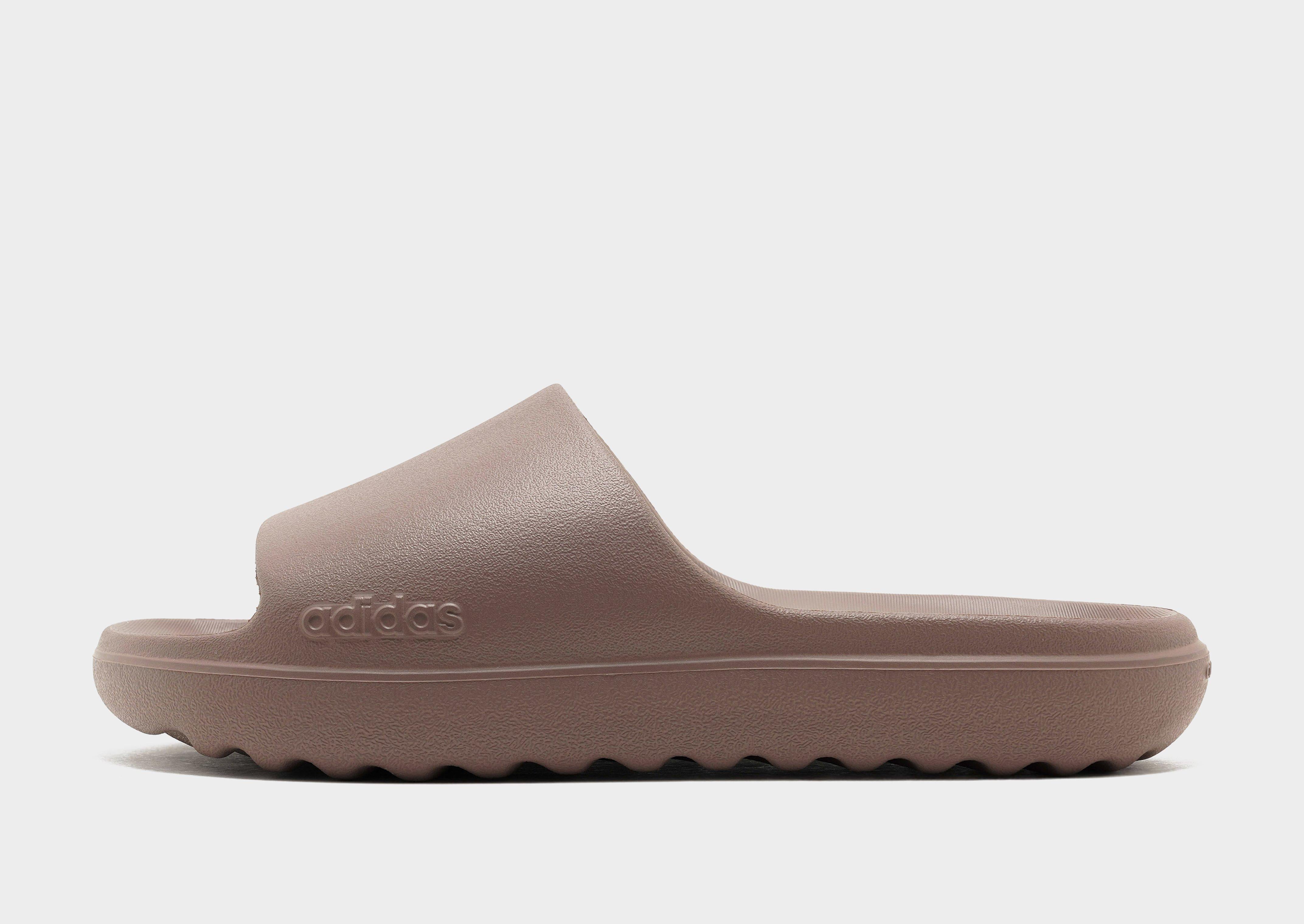 Brown adidas Adilette Lumia Slides