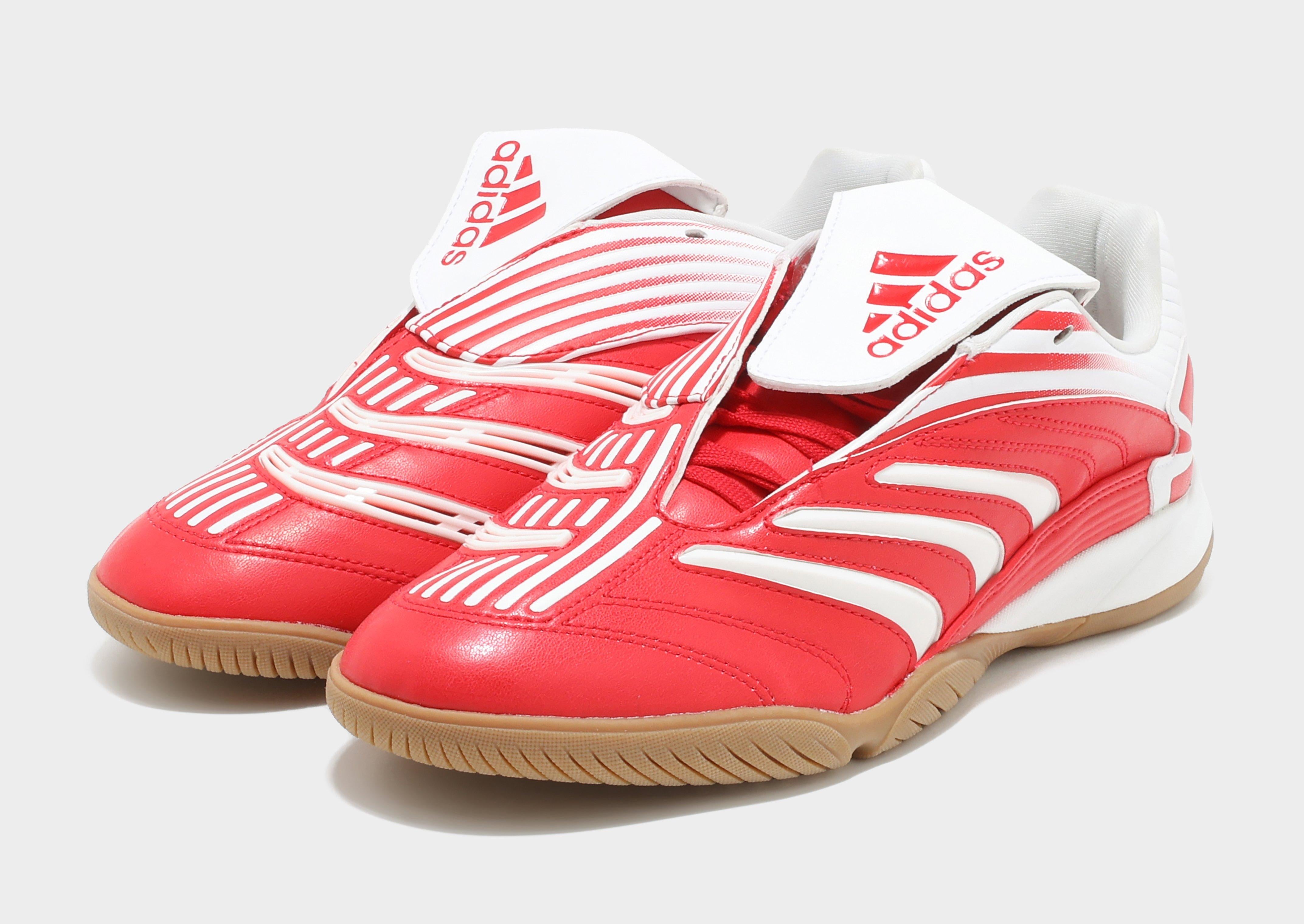 Red adidas Predator Sala
