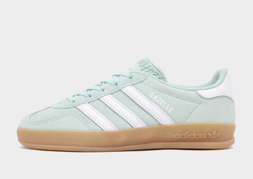 adidas gazelle silver green womens Green adidas Gazelle Indoor Women's