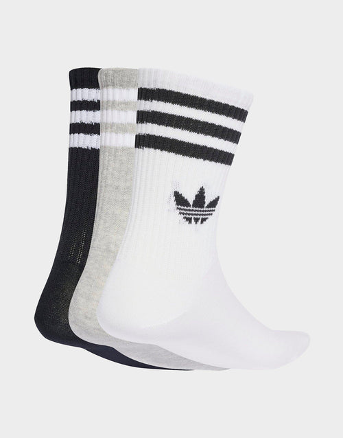 3-Stripes Crew Socks 3 Pairs