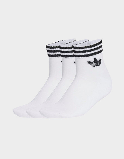 3-Stripes Ankle Socks 3 Pairs