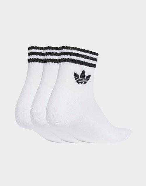 3-Stripes Ankle Socks 3 Pairs