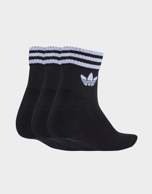 3-Stripes Ankle Socks 3 Pairs