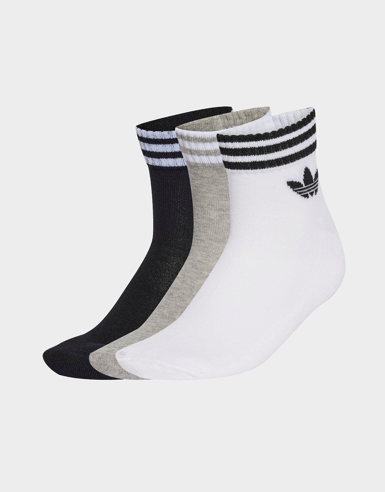 3-Stripes Ankle Socks 3 Pairs