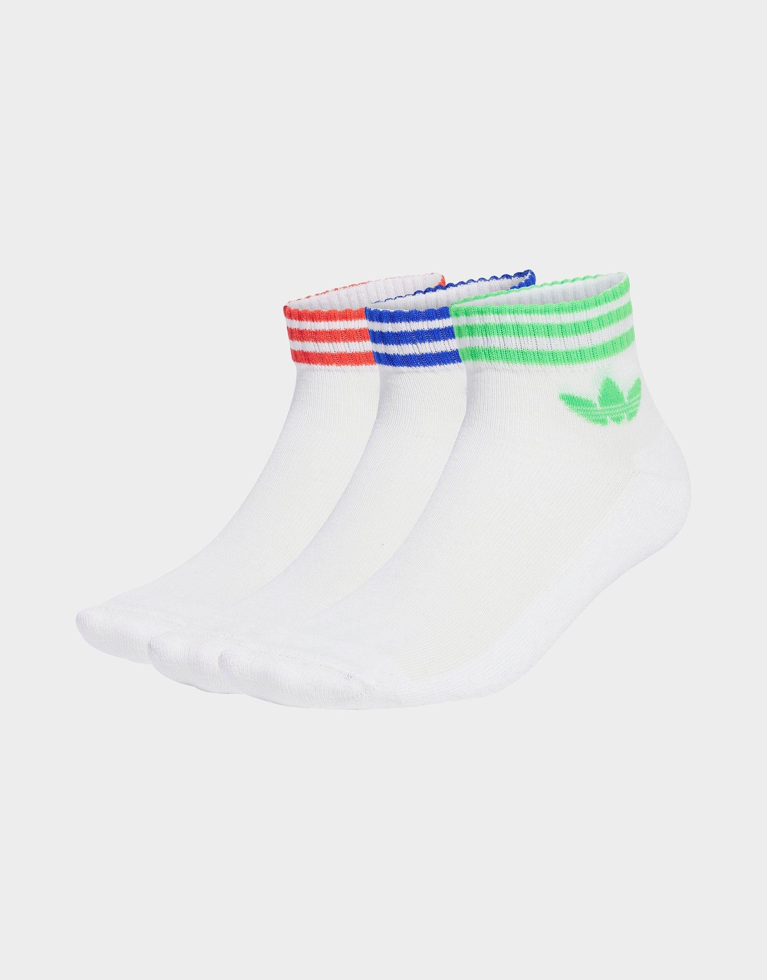 3-Stripes Ankle Socks 3 Pairs