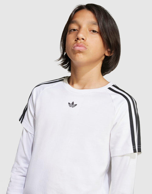Layered Long-Sleeve Top Junior's